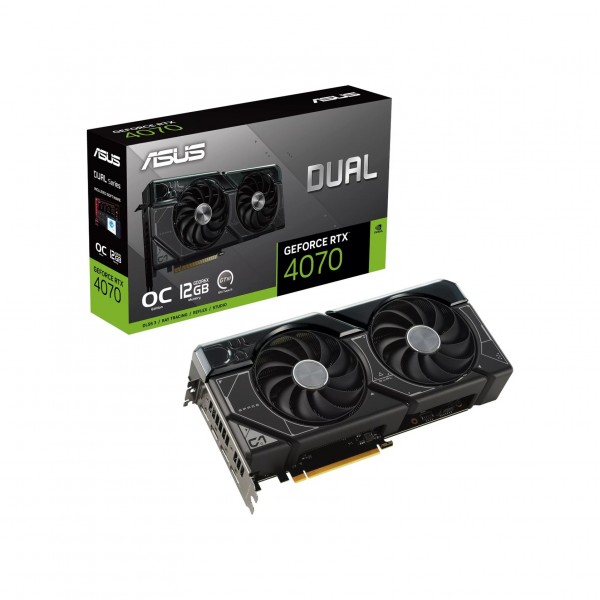 Asus NVIDIA GeForce RTX 4070 Dual OC DUAL-RTX4070-O12G 12 GB GDDR6X 192 Bit Ekran Kartı