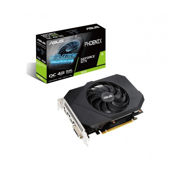 Asus NVIDIA GeForce GTX 1650 Phoenix OC PH-GTX1650-O4GD6-P 4 GB GDDR6 128 Bit Ekran Kartı