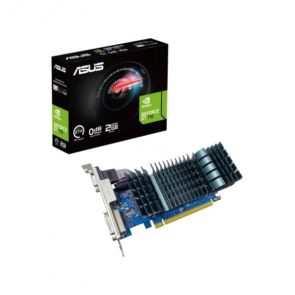 Asus NVIDIA GeForce GT 710 Evo GT710-SL-2GD3-BRK-EVO 2 GB GDDR3 64 Bit Ekran Kartı