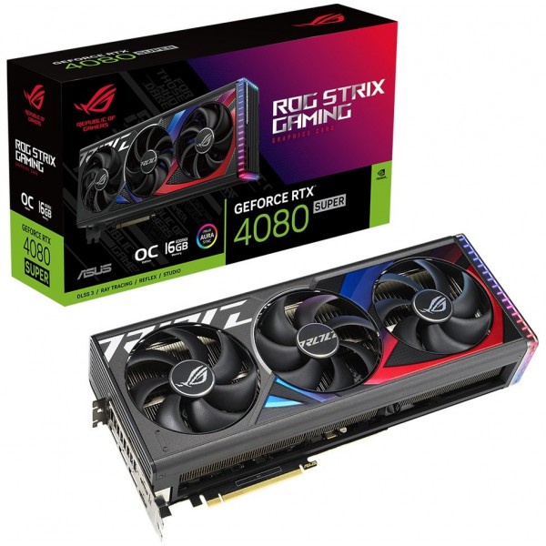 ROG-STRIX-RTX4080S-O16G-GAMING Nv Geforce Rtx 4080 Super 16GB GDDR6X 256BIT  Oc 2xhdmı 3xdp Rgb 