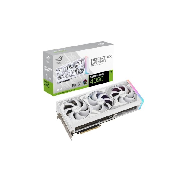 ROG-STRIX-RTX4090-24G-WHITE RTX4090 24GB 384Bit GDDR6X Ekran Kartı