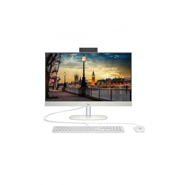 HP ProOne 245 G10 9H6M8ET Ryzen 5-7520U 8Gb Ram 512Gb Ssd 23.8" FullHD FreeDos All İn One Pc     