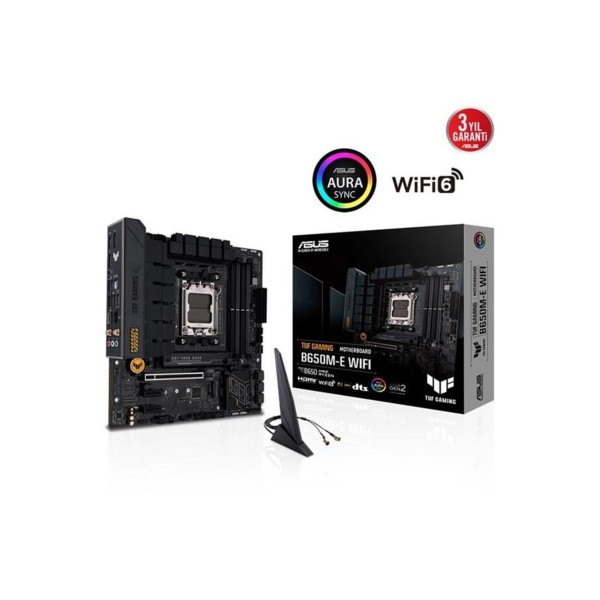 TUF GAMING B650-E WIFI-6E DDR5 HDMI-DP PCIE 4.0 AM5 ATX