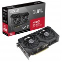 Asus-DUAL-RX7600XT-O16G-AMD-RADEON-RX 7600 XT-16GB GDDR6-128BIT-2801MHZ-OC-HDMI-3XDP-EKRAN Kartı