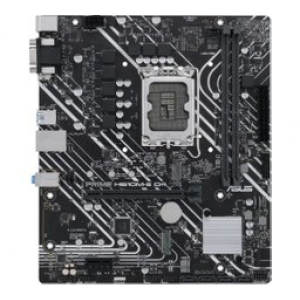 Asus Prıme H610M-E D4-Csm Intel H610 Lga1700 DDR4 3200 Dp Hdmı Vga Çift M2 Usb3.2 Matx 