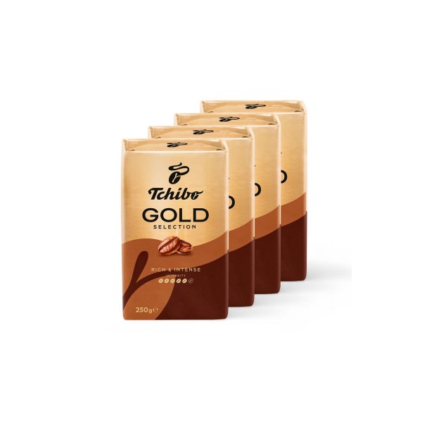 Tchibo Gold Selection 250 gr 4'lü Paket Filtre Kahve